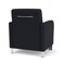 Lesro Siena Lounge Reception Guest Chair w/ Front Casters, 27 in W 29.5 in L 32.5 in H SN1101 - alternate 3